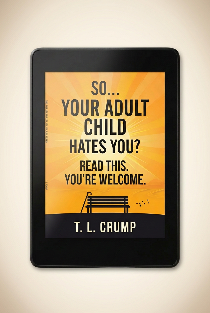So… Your Adult Child Hates You? displayed on a Kindle e-reader